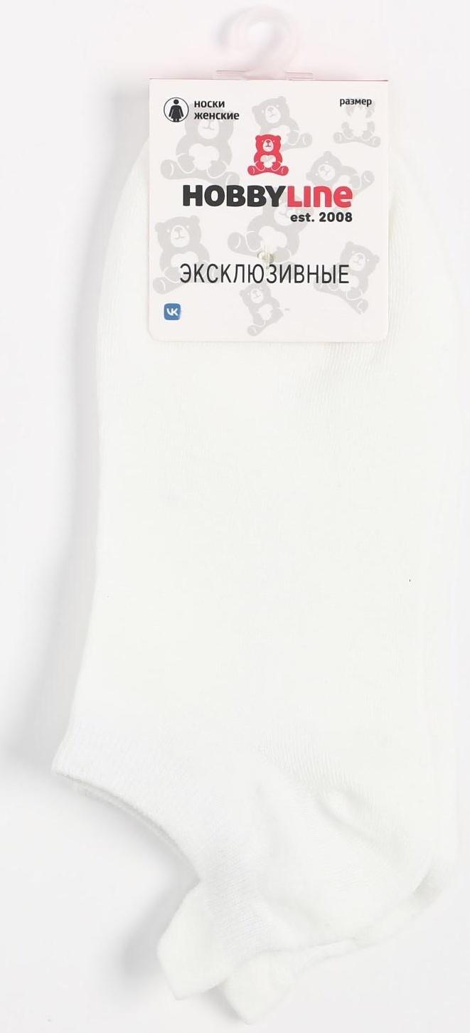 Носки женские укороченные, цвет белый, размер 36-40