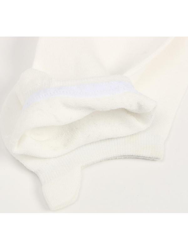 Носки женские укороченные, цвет белый, размер 36-40