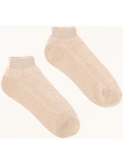 Носки мужские укороченные, цвет бежевый, размер 29