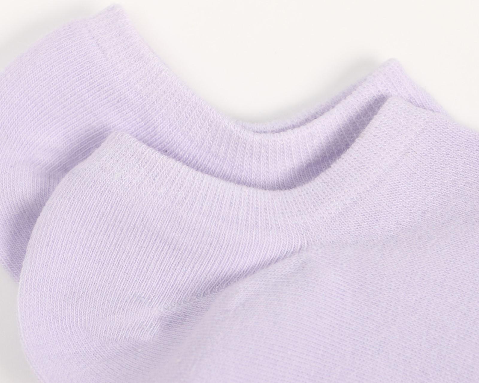 Носки женские укороченные, цвет сиреневый, размер 36-40