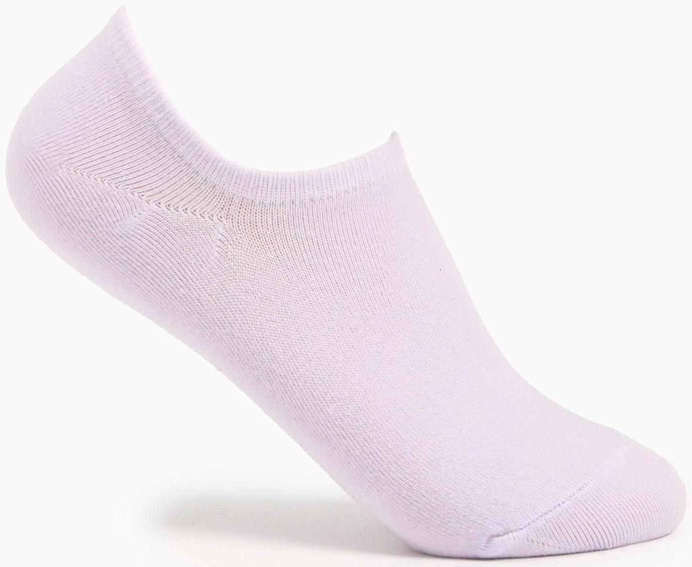 Носки женские укороченные, цвет сиреневый, размер 36-40