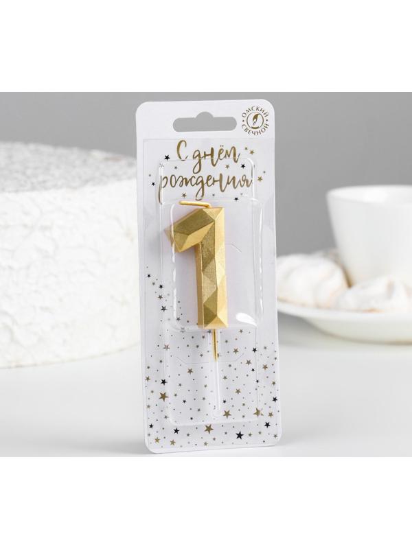 Свеча в торт на шпажке 