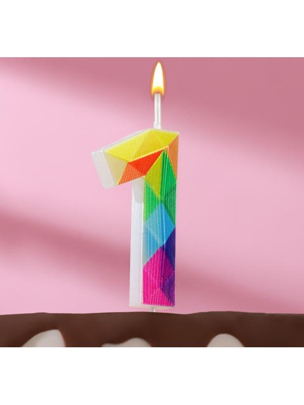 Свеча в торт на шпажке 