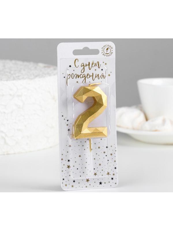 Свеча в торт на шпажке 