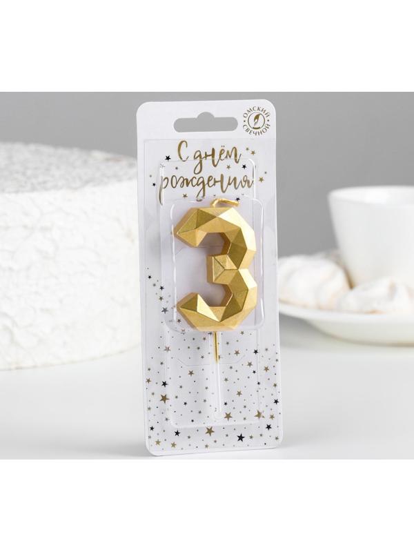 Свеча в торт на шпажке 