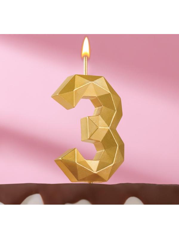 Свеча в торт на шпажке 