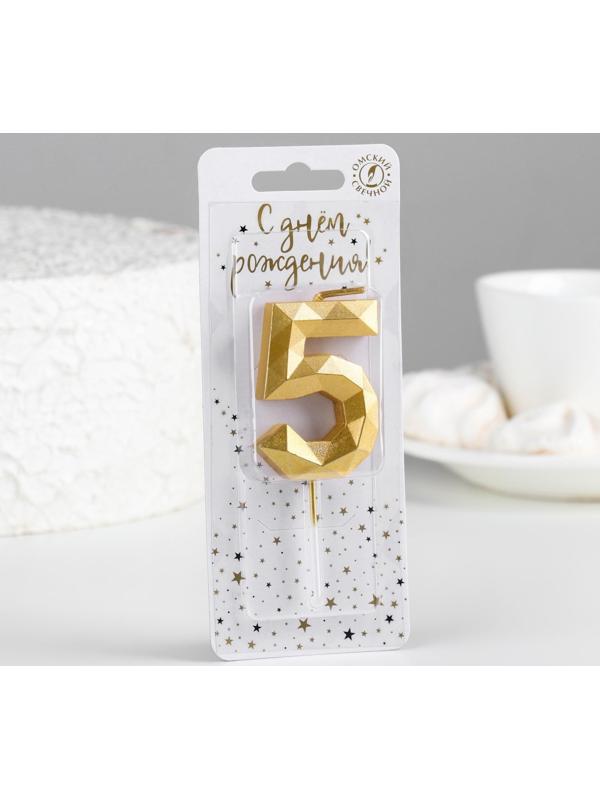 Свеча в торт на шпажке 