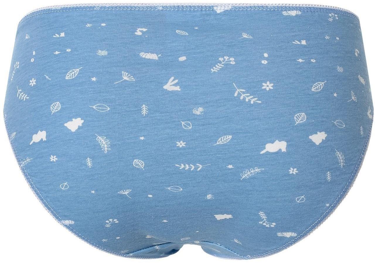 Трусы женские слипы, цвет голубой, размер 50/XL