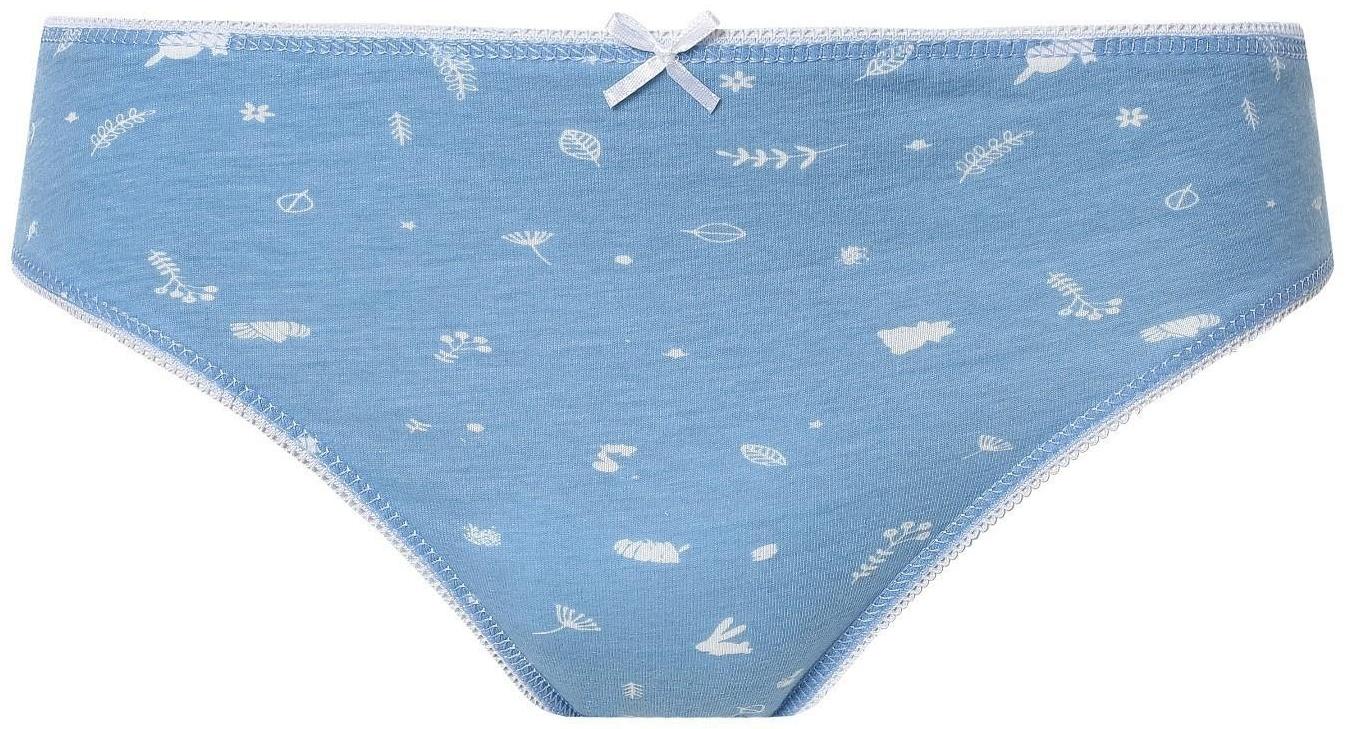 Трусы женские слипы, цвет голубой, размер 50/XL