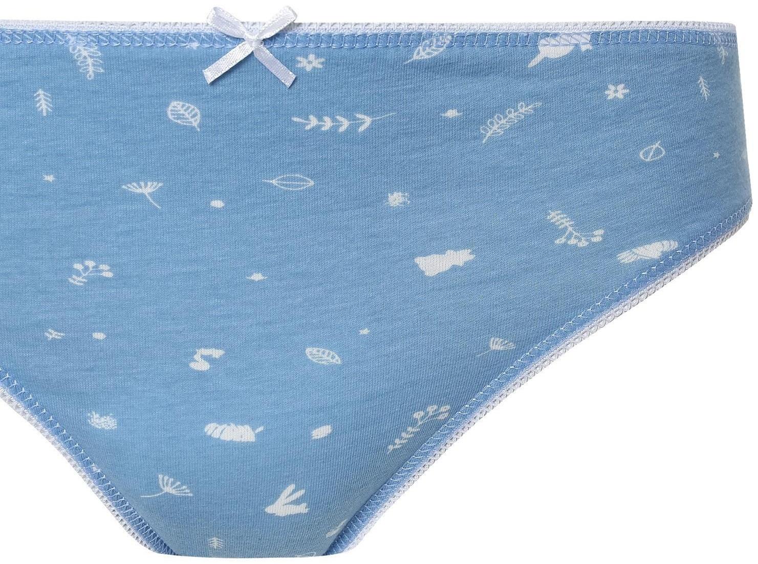 Трусы женские слипы, цвет голубой, размер 50/XL