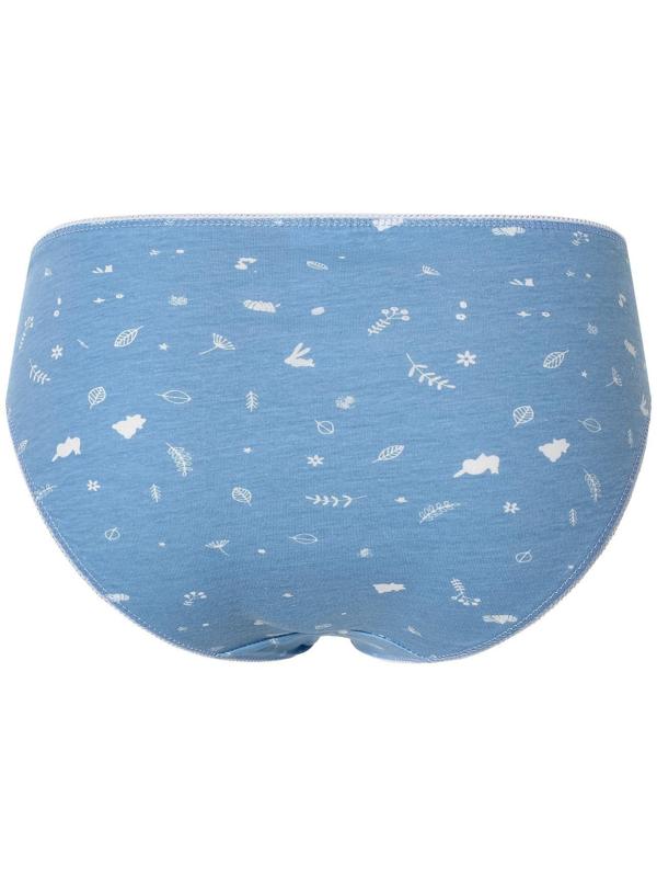 Трусы женские слипы, цвет голубой, размер 50/XL