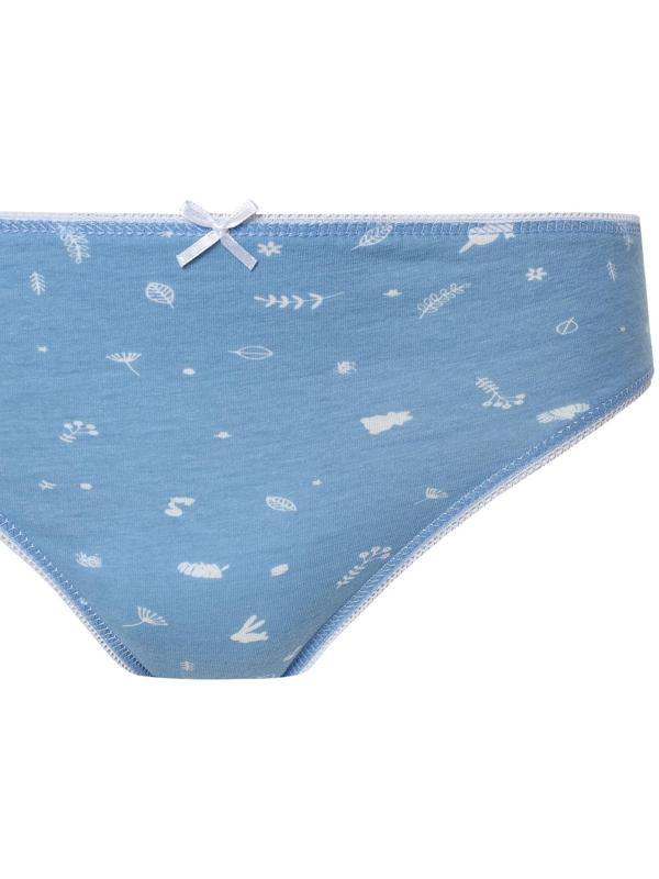 Трусы женские слипы, цвет голубой, размер 50/XL