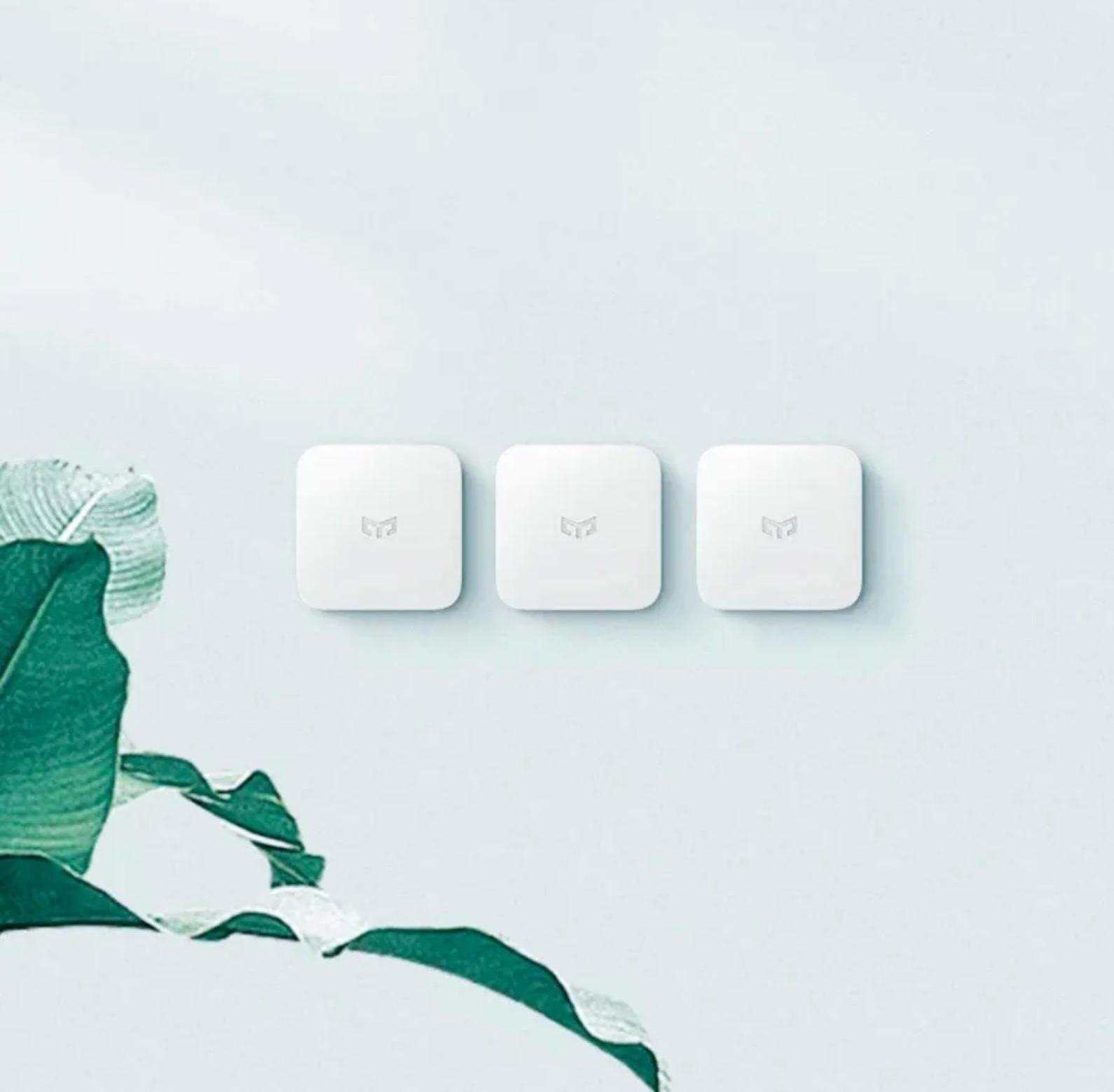 Пульт управления для светильника Yeelight Remote control 1S (YLAI003), BT 5.0, CR2450, белый