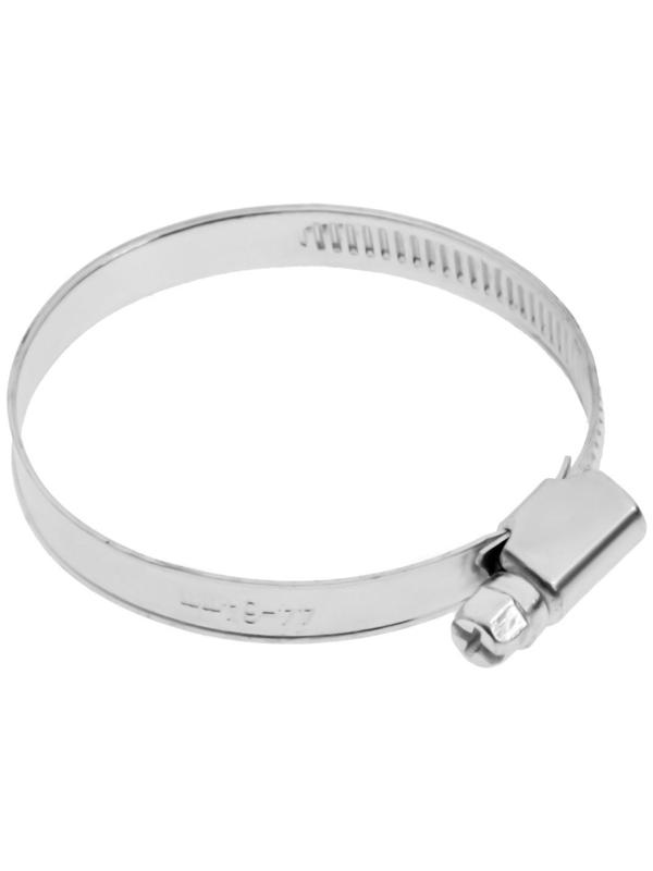 Хомут червячный ZEIN engr, несквозная просечка, диаметр 44-64 мм, ширина 9 мм, оцинкованный