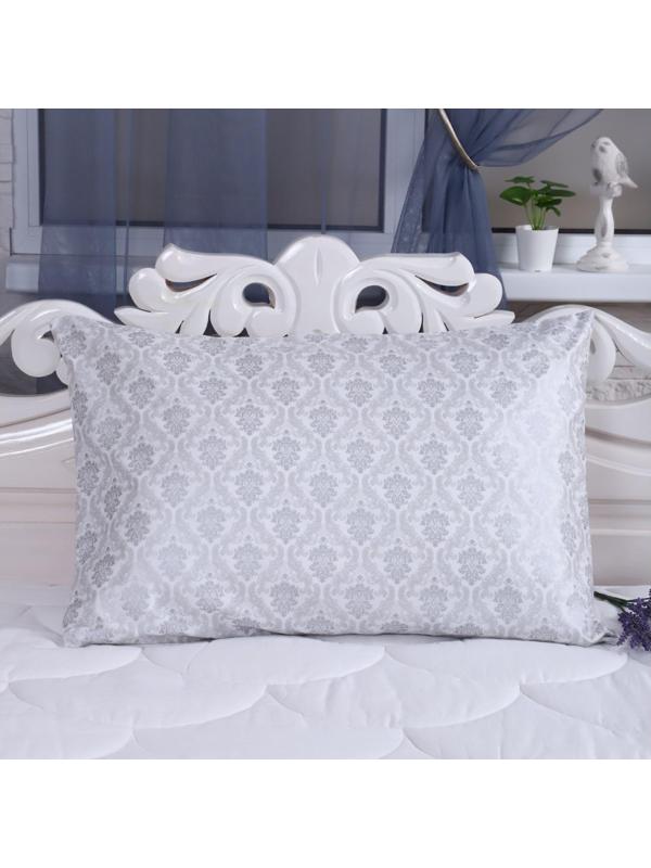 Нижняя наволочка 50х70см на молнии Жаккард мини, тик 90г/м, 70% полиэстер, 30% хлопок