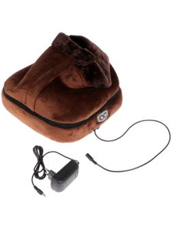 Массажёр- грелка для ног и тела LEM-07, 28 Вт, 2 в 1, вибрационный, от сети, коричневый