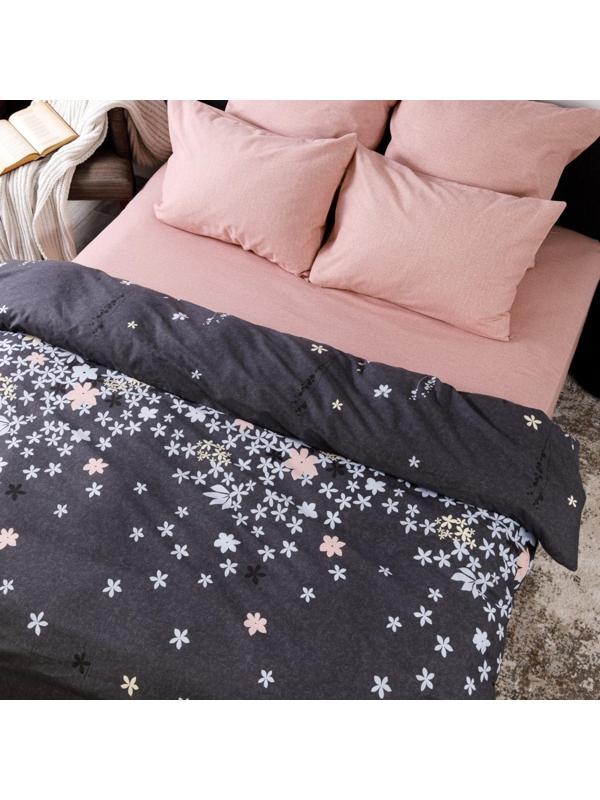 Постельное бельё 1,5сп Luisa de Rizzo Саманта 145х215, 150х220, 70х70см 2шт бязь 120г/м , хлопок 100%