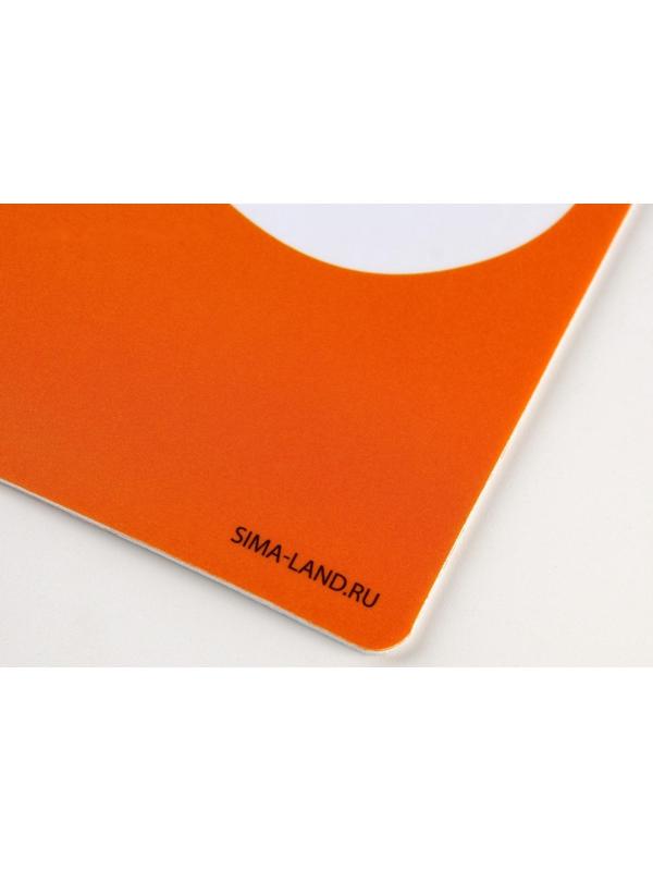 Коврик под миску нескользящий «Тут пусто», 43х28 см