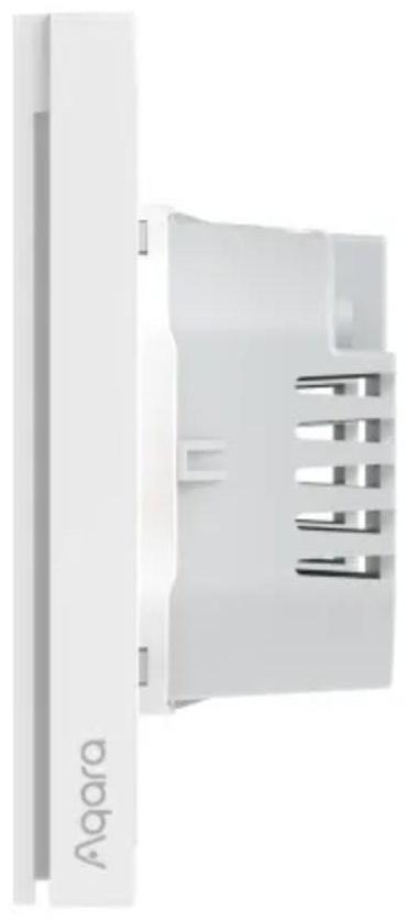 Выключатель Aqara Smart wall switch H1 WS-EUK04, Zigbee, 2 клавиши, защита от перегрева