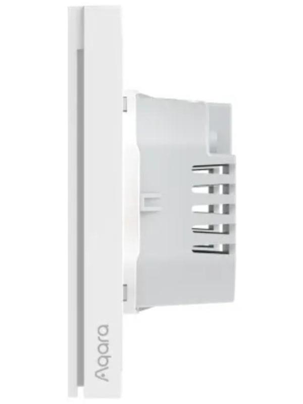 Выключатель Aqara Smart wall switch H1 WS-EUK04, Zigbee, 2 клавиши, защита от перегрева
