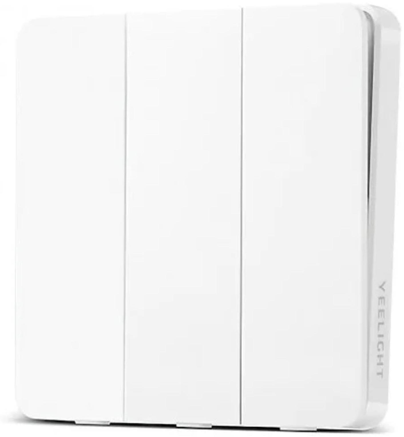 Умный выключатель Yeelight Smart Switch Light YLKG14YL, 3 клавиши, 220 В