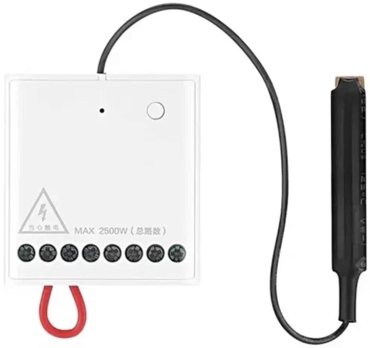 Управляемое реле Aqara 2 way relay module LLKZMK11LM, двухканальное, 2.5 кВт, 100 - 250В
