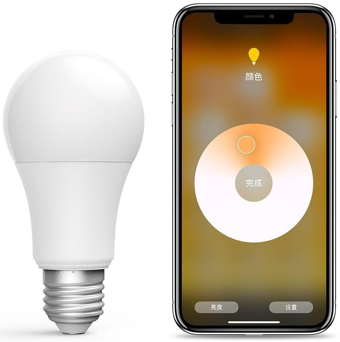 Умная светодиодная лампа Aqara LED Light Bulb ZNLDP12LM, E27, 9 Вт, 806 лм, Zigbee