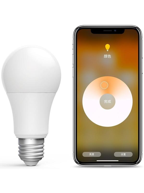 Умная светодиодная лампа Aqara LED Light Bulb ZNLDP12LM, E27, 9 Вт, 806 лм, Zigbee