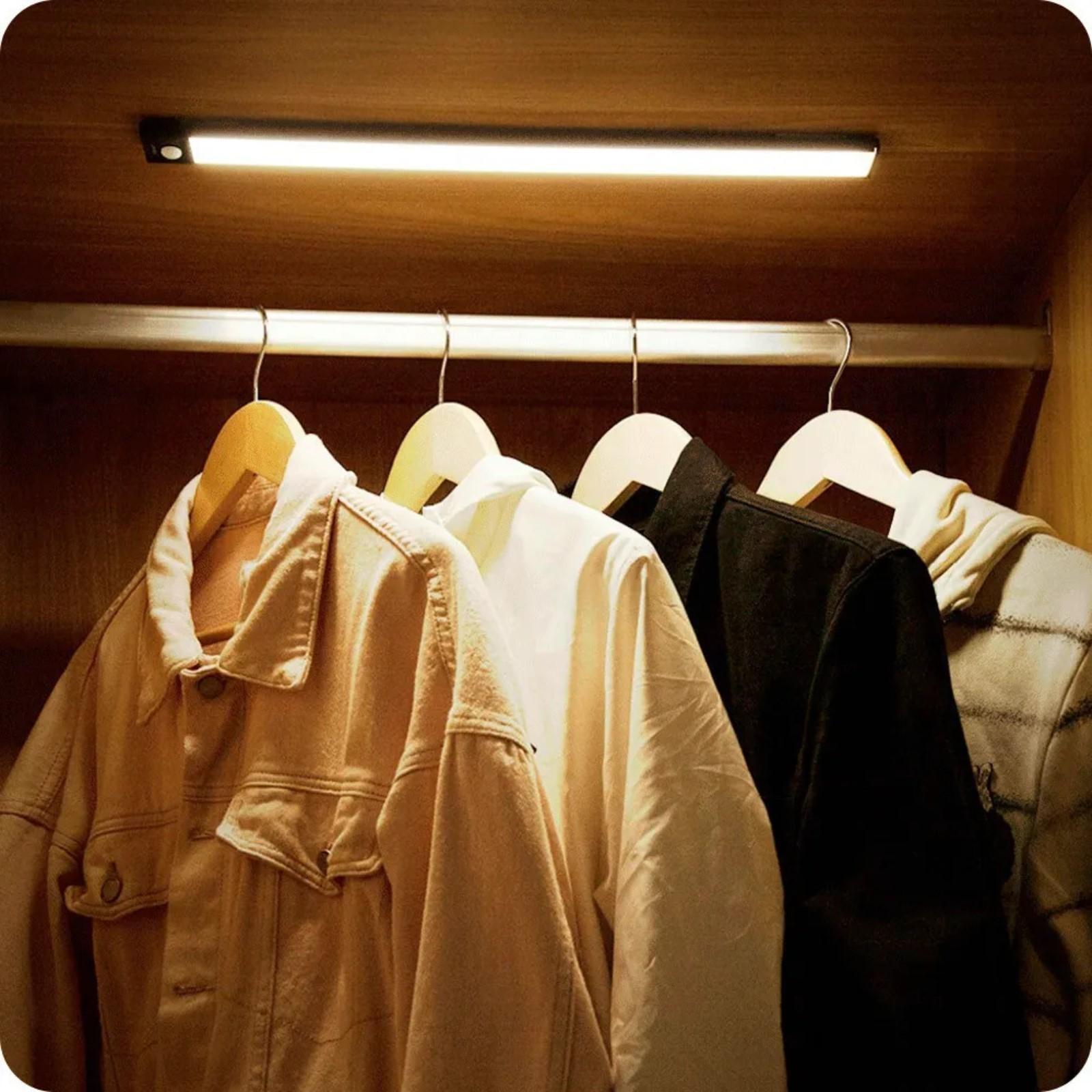 Умная световая панель Yeelight Motion Sensor Closet Light A20, датчик движения, черная