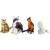 Фигурки животных «Кошки» 257, статичные, 5-7 см. / 12 шт.