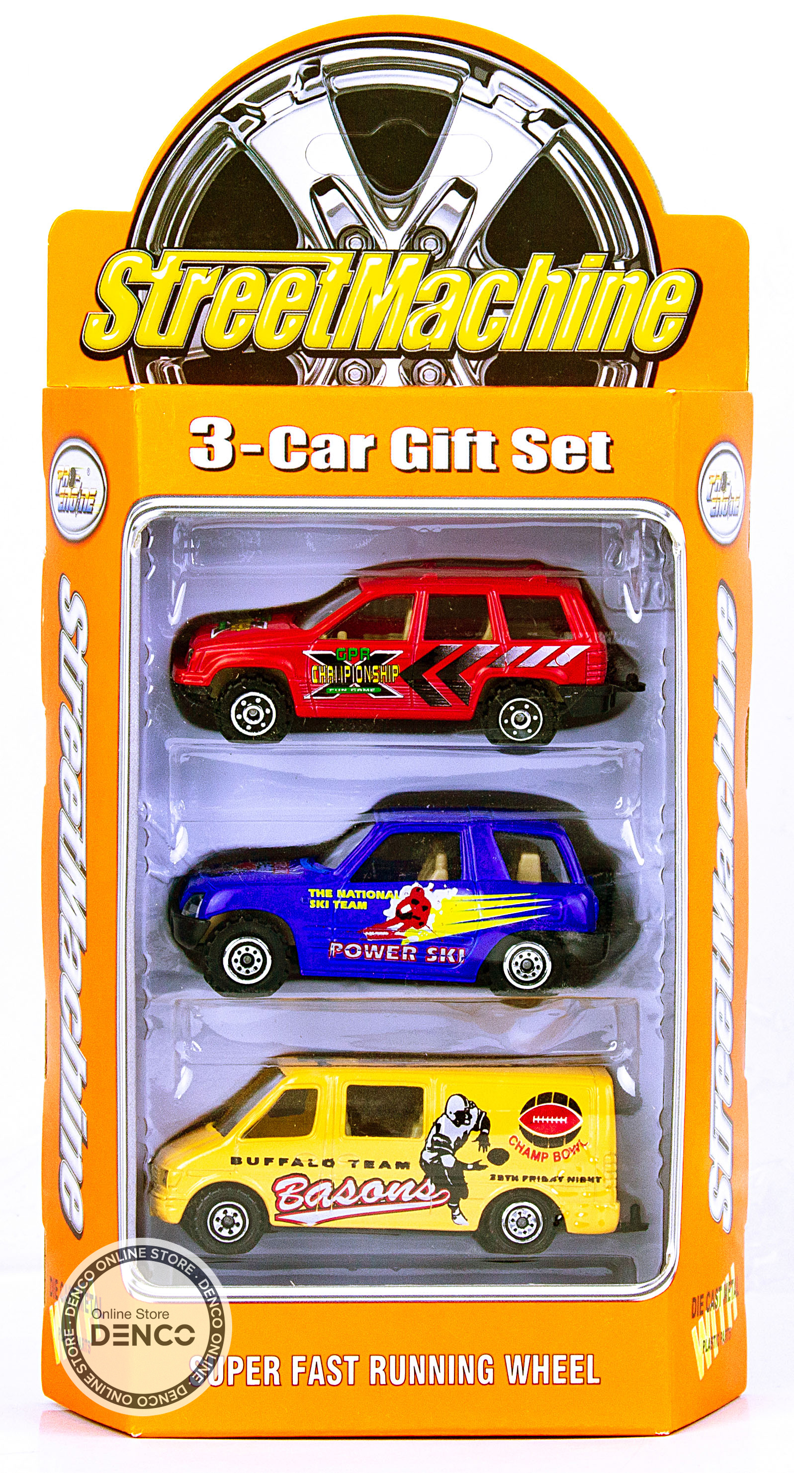 Набор металлических машинок Street Machine‎ АРТ2007, 3 шт. / Микс