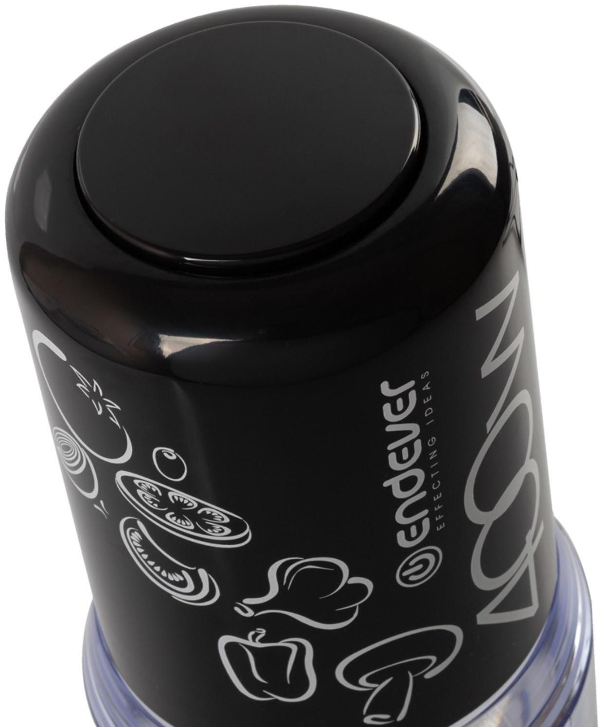Измельчитель Endever Sigma-62, пластик, 400 Вт, 0.5 л, 1 скорость, чёрный