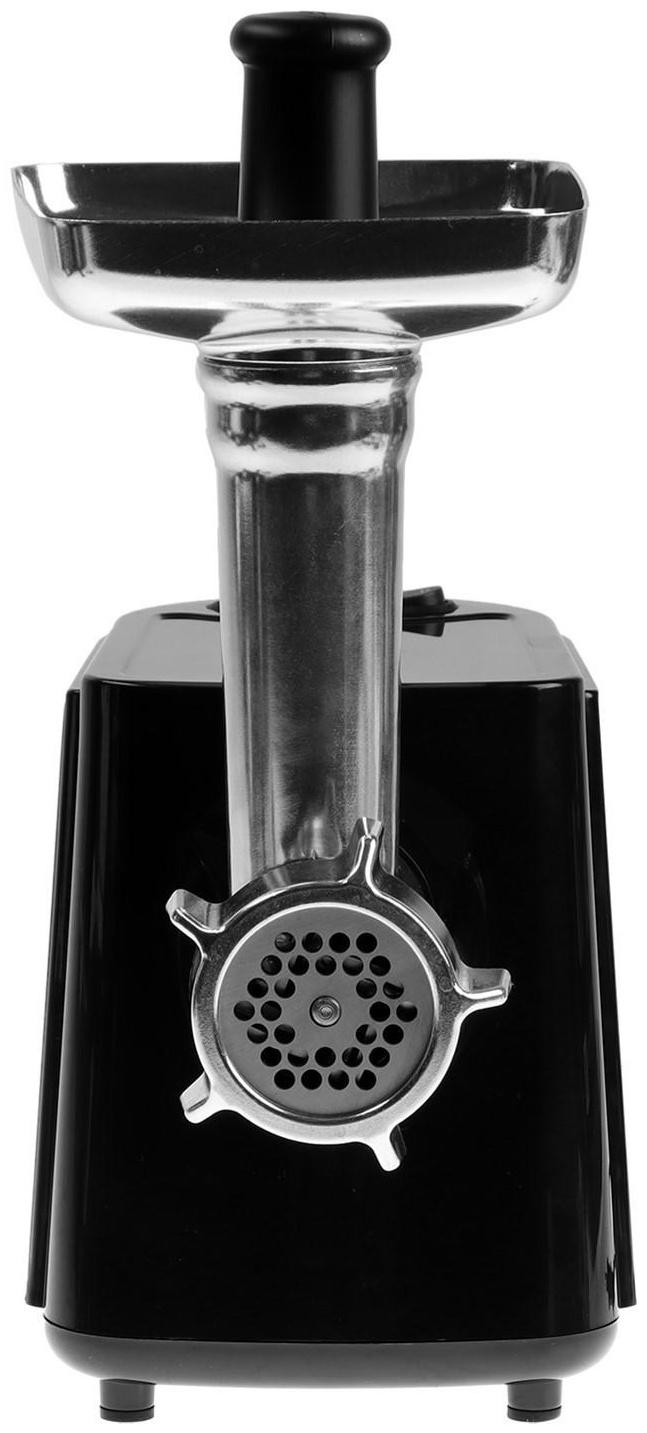 Мясорубка Endever Sigma 55, 2000 Вт, 2.7 кг/мин, реверс, чёрно-серая