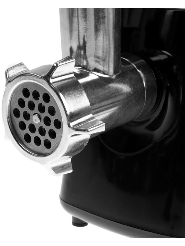 Мясорубка Endever Sigma 55, 2000 Вт, 2.7 кг/мин, реверс, чёрно-серая