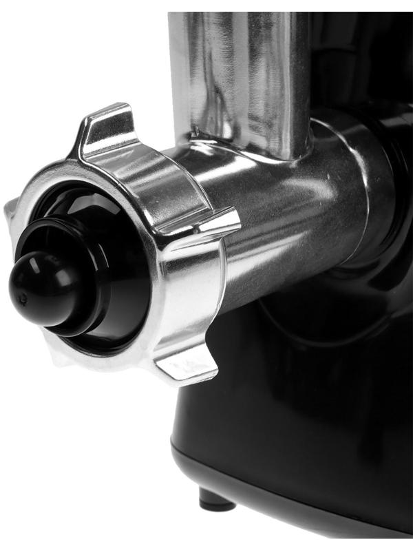 Мясорубка Endever Sigma 55, 2000 Вт, 2.7 кг/мин, реверс, чёрно-серая