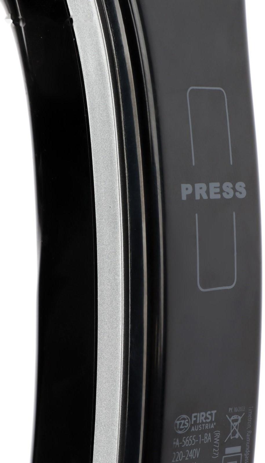 Фен FIRST 5655-1-BA, 1200 Вт, крепление на стене, 1 скорость, 2 температурных режима, белый