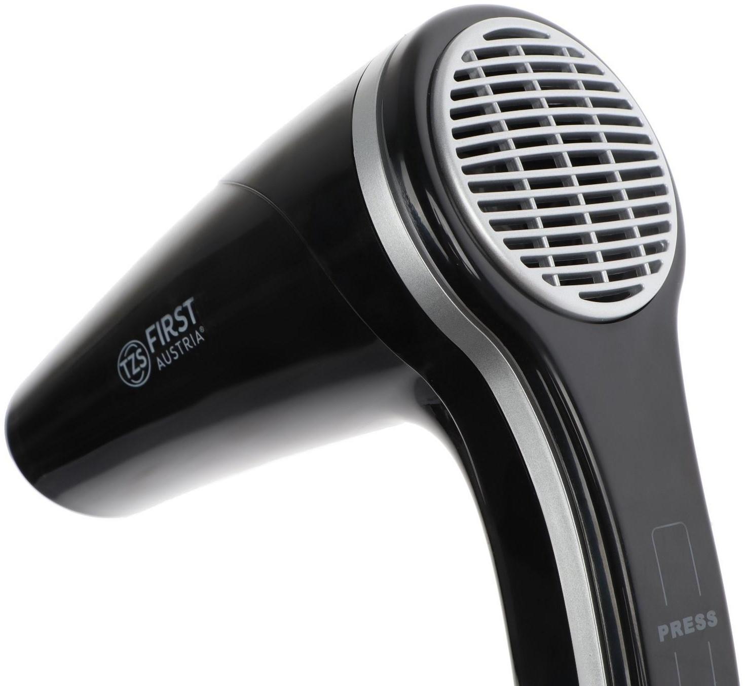 Фен FIRST 5655-1-BA, 1200 Вт, крепление на стене, 1 скорость, 2 температурных режима, белый