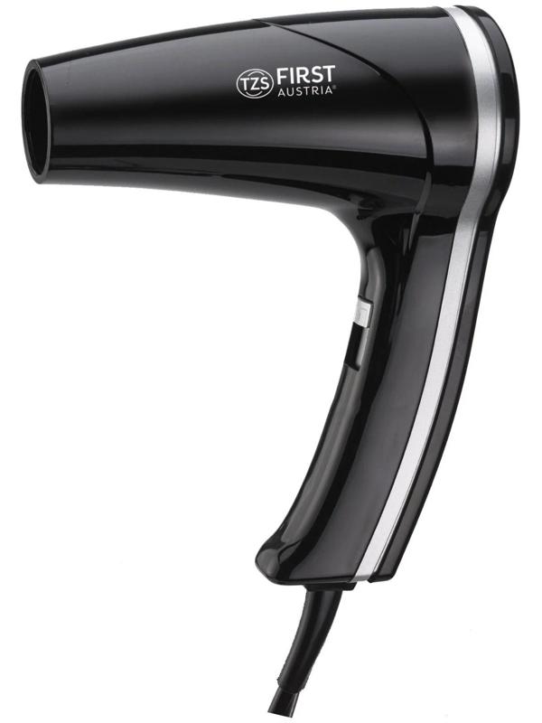 Фен FIRST 5655-1-BA, 1200 Вт, крепление на стене, 1 скорость, 2 температурных режима, белый