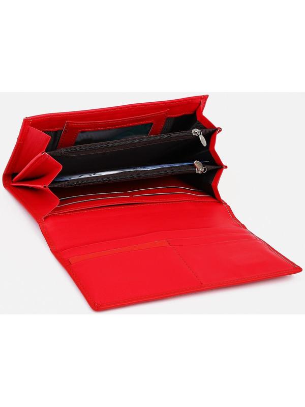 Кошелёк на магнитах, цвет красный