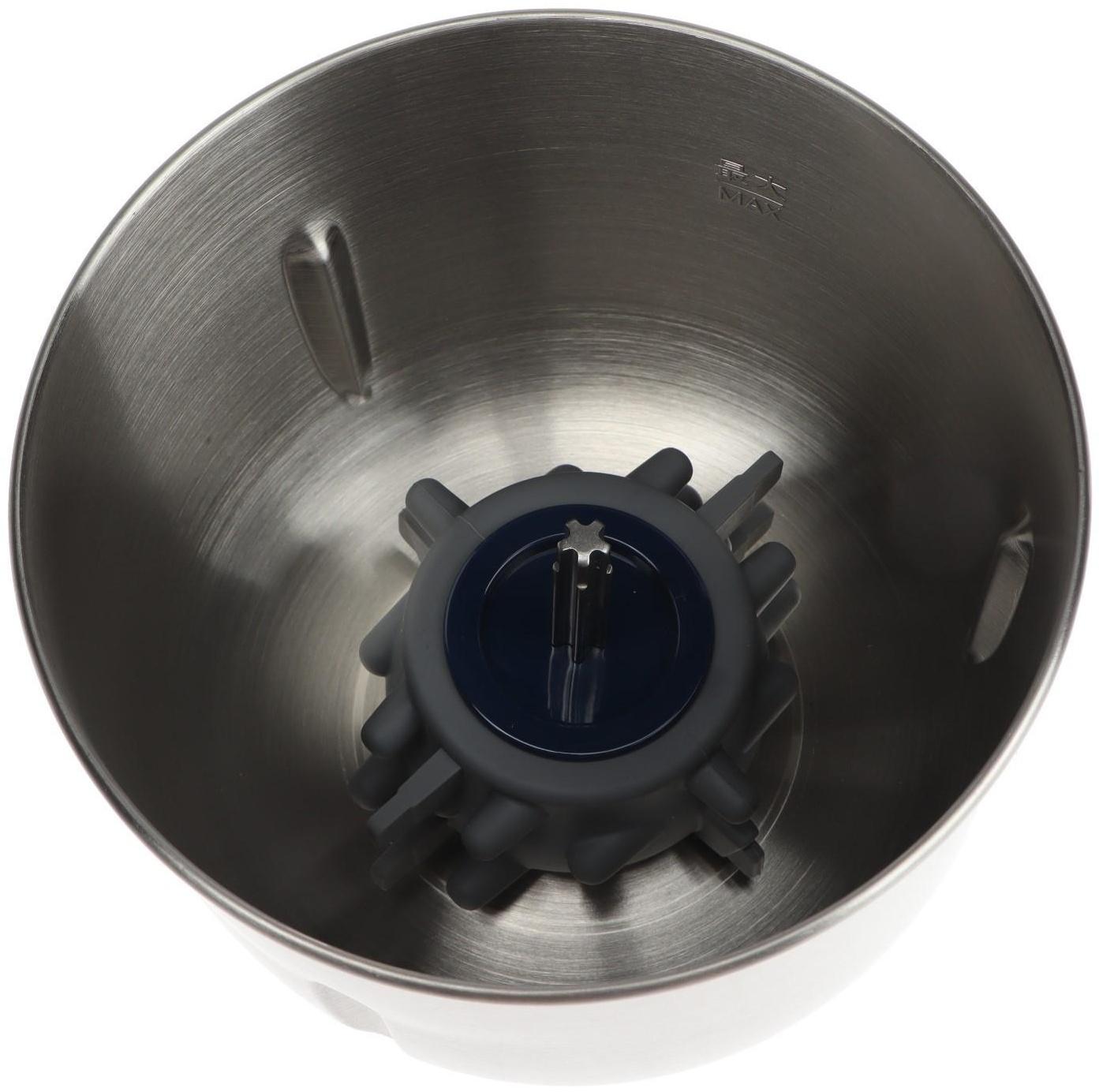 Блендер DEERMA DEM-JR08, стационарный, 250 Вт, 1.2/0.8 л, 2 скорости, сине-серебристый