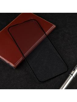 Защитное стекло mObility, для iPhone 14 Plus, полный клей, черное