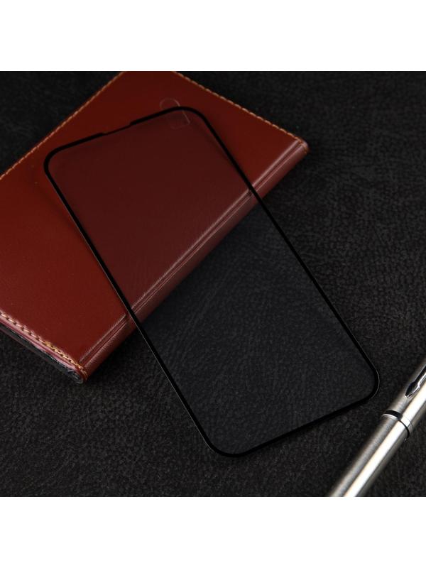Защитное стекло mObility, для iPhone 14 Plus, полный клей, черное