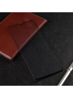 Защитное стекло mObility, для Itel Vision 3, полный клей, черное