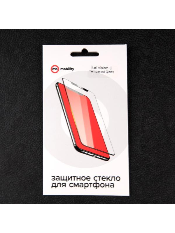 Защитное стекло mObility, для Itel Vision 3, полный клей