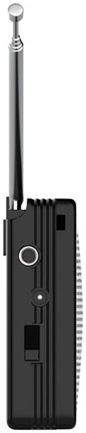 Радиоприемник Maxvi PR-01, FM 76-108 МГц, AM 525-1600 КГц, черный