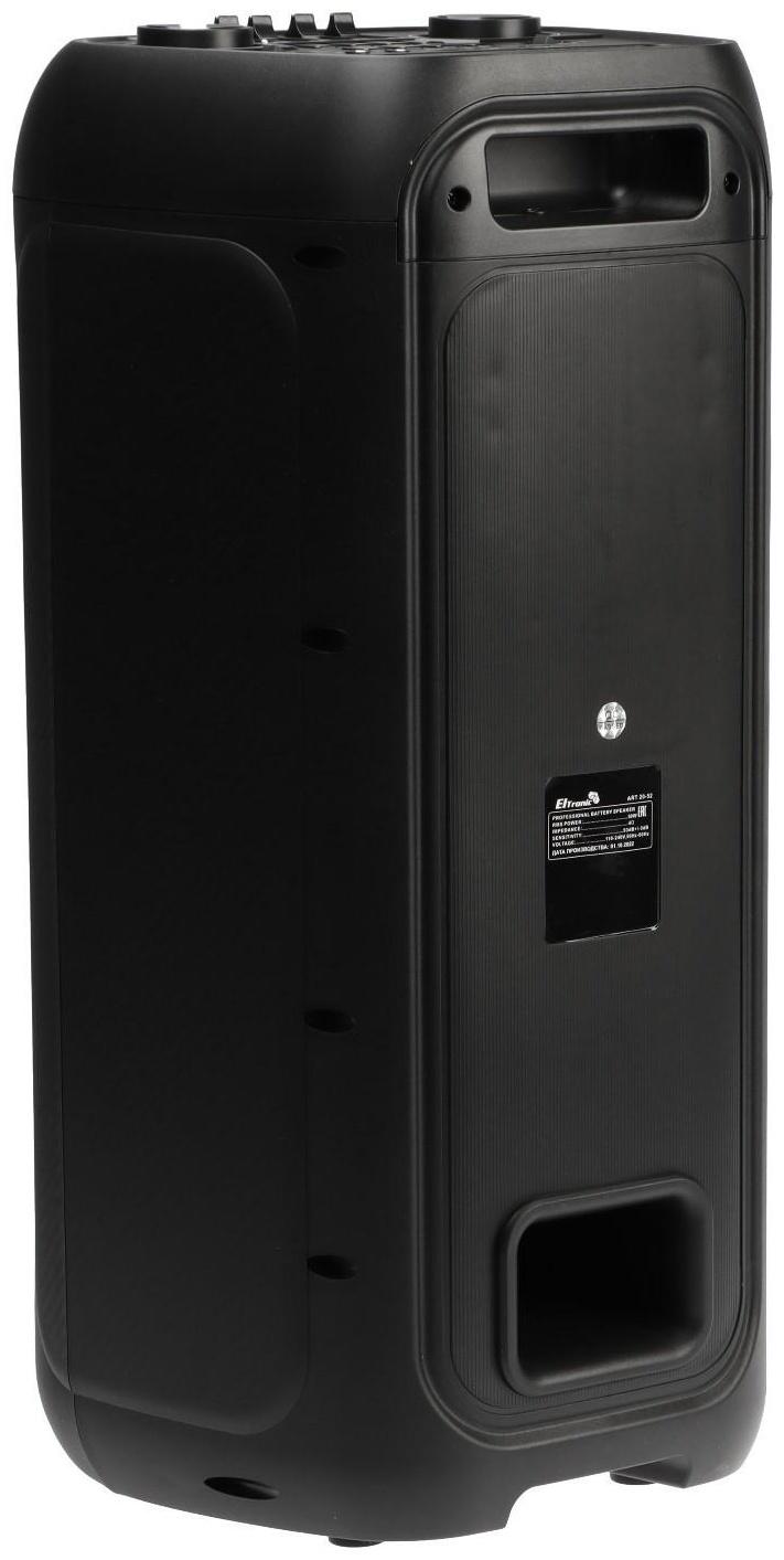 Портативная колонка Eltronic Wave 500, 50 Вт, 3600 мАч, FM, BT, microSD, AUX, TWS, подсветка