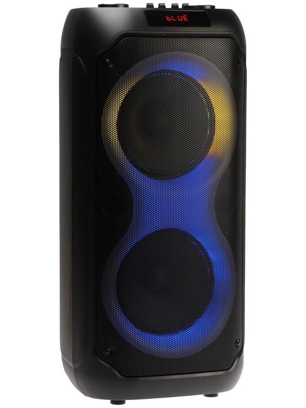 Портативная колонка Eltronic Wave 500, 50 Вт, 3600 мАч, FM, BT, microSD, AUX, TWS, подсветка