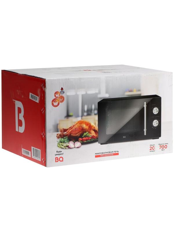 Микроволновая печь BQ MWO-20035SM/BG, 700 Вт, 20 л, чёрная