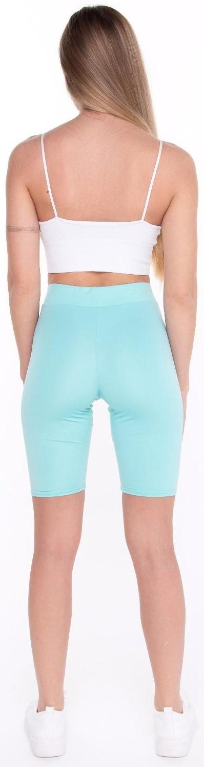 Велосипедки женские, цвет бирюзовый, размер 42