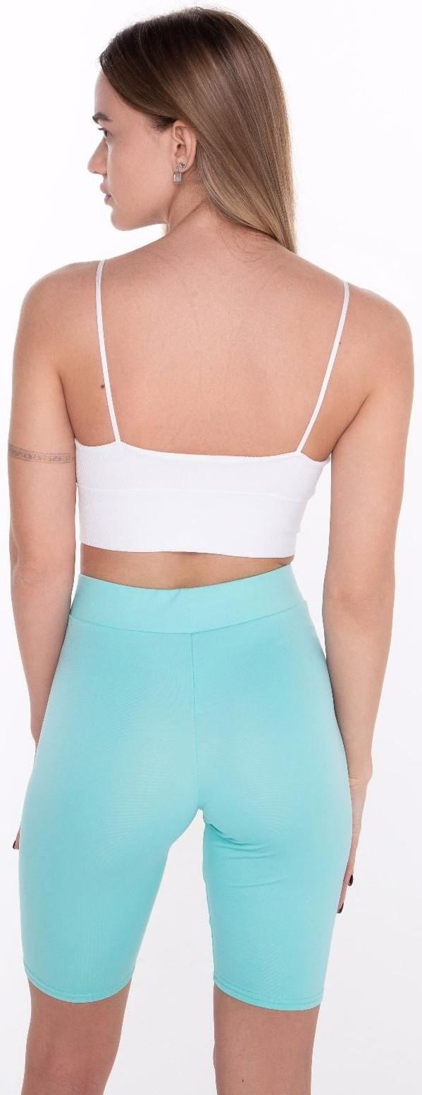 Велосипедки женские, цвет бирюзовый, размер 42